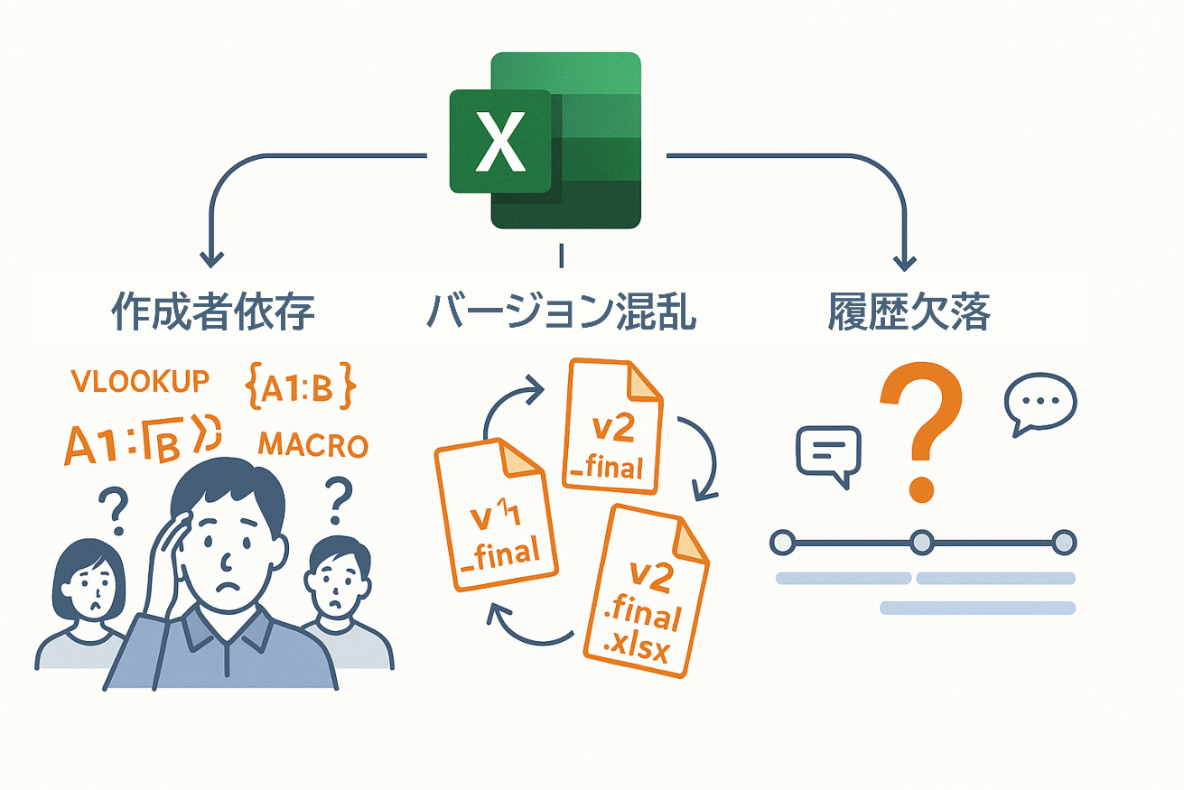 なぜExcelは“属人化”を生むのか