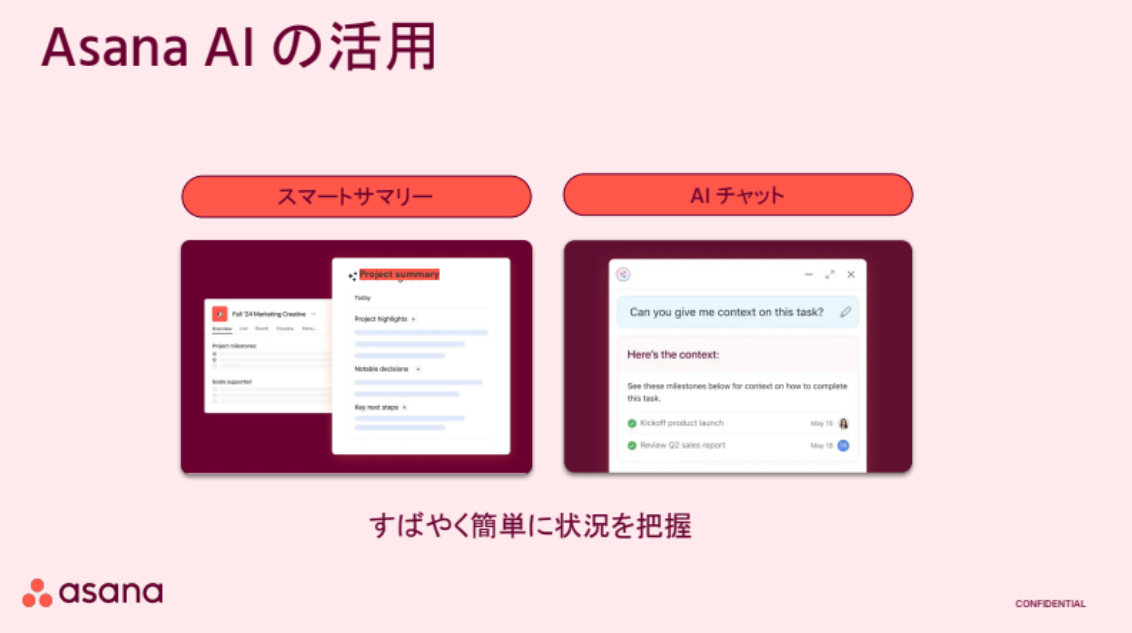 Asana AIの活用